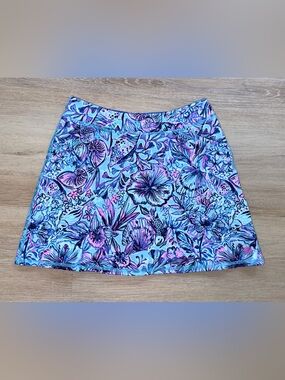 Lilly Pulitzer Girls Mini Maryana Seashells Skirt